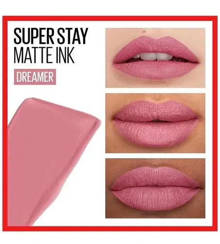 Labial Maybelline Matte Ink Superstay Color Dreamer