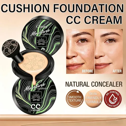 Base Cushion Cc Bb Cream Natural Tono Buff Beige