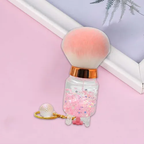 Brocha Para Polvo, Herramienta De Belleza, Brocha De Rosa