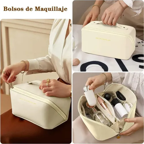A Cosmetiquera Neceser Estuches Y Maquillaje Bolsa Viaje [