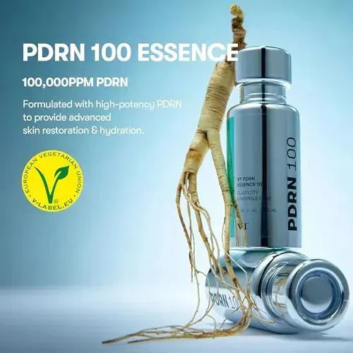 Set De Cuidado De La Piel Vt Pdrn Essence & Ampoule De 2 Pie