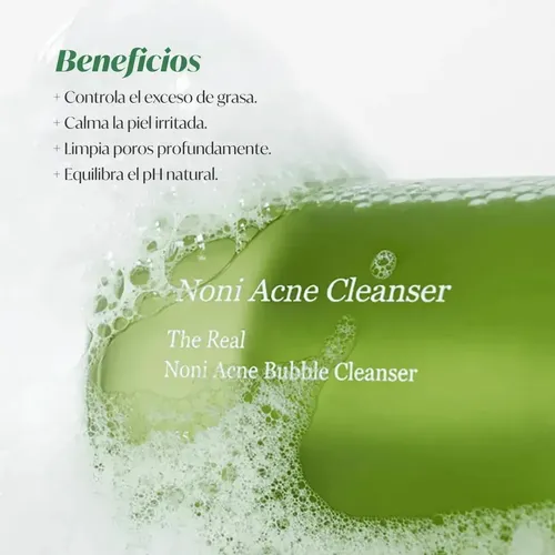 Celimax Noni Acne Bubble Jabon De Limpieza 155ml