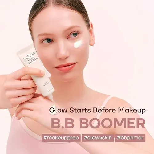 Missha M Bb Boomer Prebase Facial Coreana Luminosidad Dewy