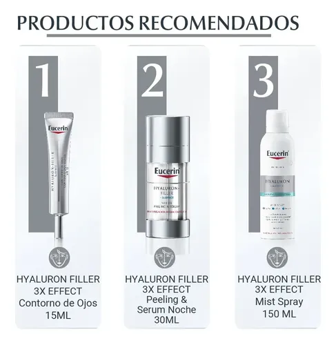 Eucerin HYALURON-FILLER + 3x Effect Crema facial antiarrugas de noche x 50 ml