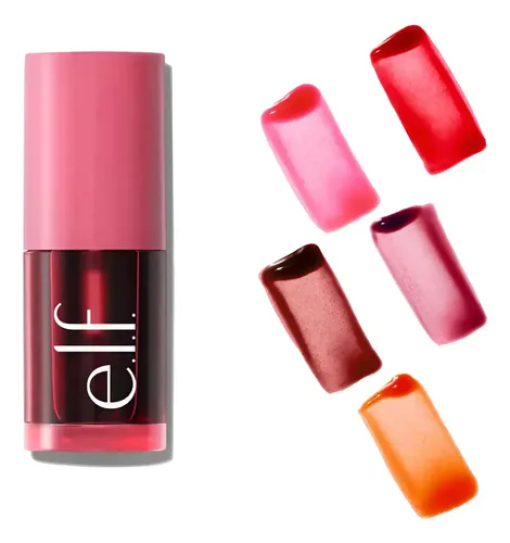 Elf | Sheer For It Blush Tint | Tinta De Mejillas Y Labios Tono Del Maquillaje Left On Red