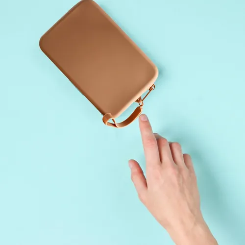 Bolsa De Cosméticos De Silicona Fácil De Transportar, Tarjet