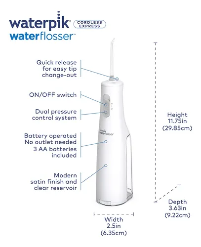 Hilo Dental Waterpik Cordless Express White Wf-02