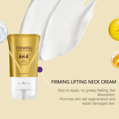 Crema Reafirmante Para Cuello Con Roll On Ah-8 120 G Neutra