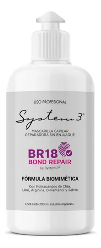 Mascara Capilar System 3 Bond Repair 200 Ml