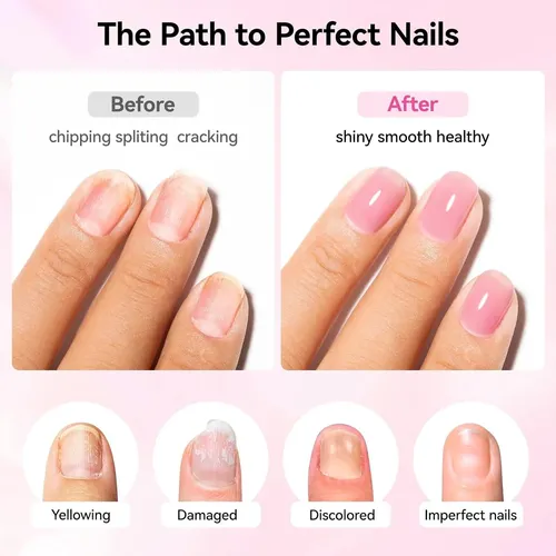 Base Iluminadora 4-en-1 Nailshion Dusty Rose