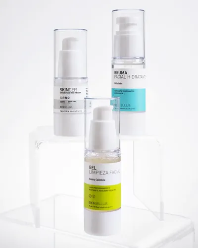Kit Rutina Facial Skincare Hidratante Viaje Travel Biobellus