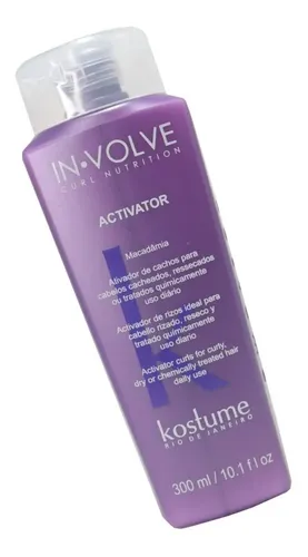 Activador De Rizos Kostume Involve Macadamia Rulos Ondas