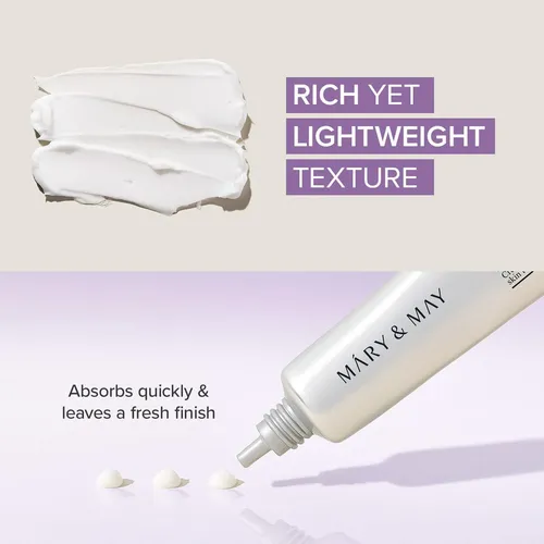 Crema Para Ojos Mary&may Con Ácido Tranexámico Y Glutatión
