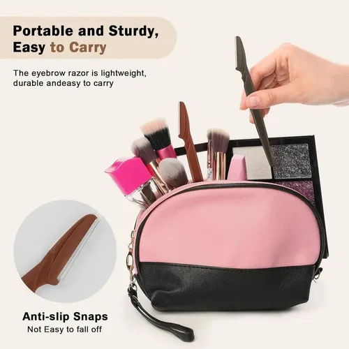 Cortador De Cejas, Raspador De Cejas, Herramienta De Belleza