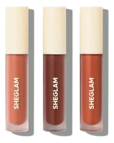 Sheglam Set De Labial Liquido 3 Tonos Mate Allude Color Nude Beach