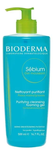 Bioderma Sébium Gel Moussant 500 Ml Para Pieles Grasas