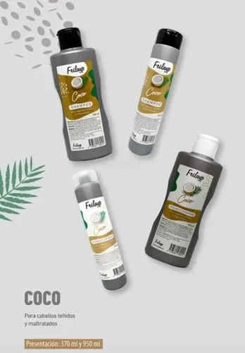 Pack X3 Acondicionadores Coco Nutricion Frilayp X370ml