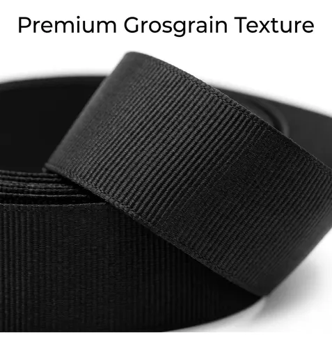 Cinta Grosgrain Negra 7/8 De Pulgada Sigridee 10 Yd