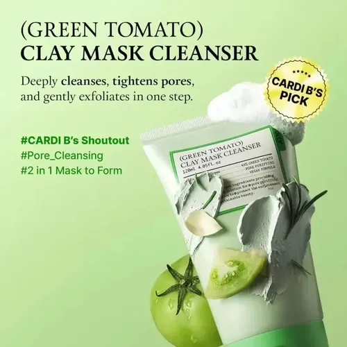 .# Mascarilla Green Tomato Clay Limpiadora 120ml ^.