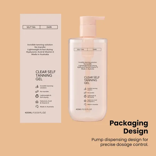 Gel Autobronceador Transparente, Paquete De 2