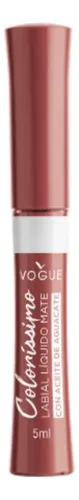 Labial Liquido Vogue Colorissimo Encanto Frutal Color Cereza