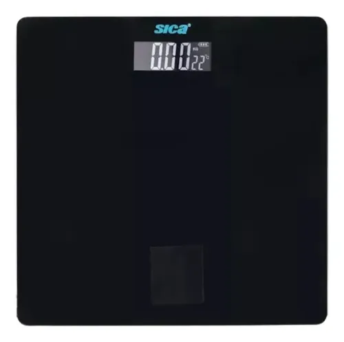 Balanza Digital Corporal Personal De Baño Sica 180kg Negro