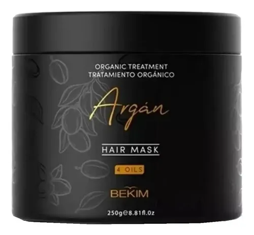Kit Bekim Argan 4 Oils Shampoo + Mascara + Protector Térmico