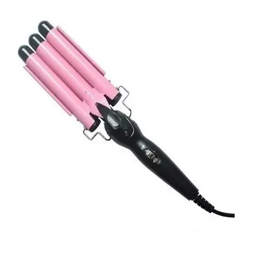 Buclera Rizador Pelo Ondas Wave Cabello Triple 3