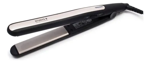 Planchita De Pelo Studio 9 Professional Tourmaline Power Negro/gris