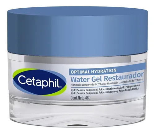 Cetaphil Optimal Hydration Water Gel Hidratante Con Ácido Hialurónico x 478 ml