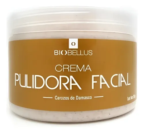 Biobellus Crema Pulidora Facial Exfoliante Carozo Damasco