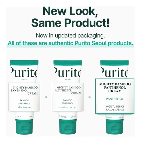 Purito Mighty Bamboo Panthenol Cream Hidratante 100ml