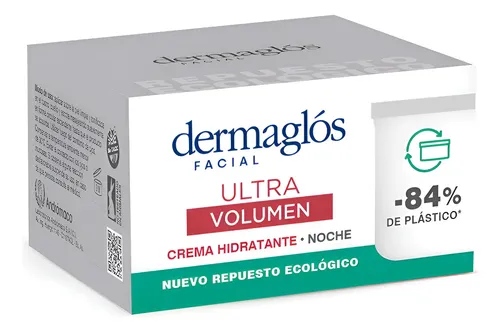 Refill Dermaglos Crema Hidratante De Noche Ultra Volumen 50g