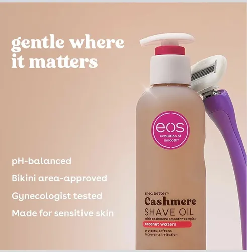 Eos Shea Better Cashmere Shave Oil 177ml Aceite Corporal