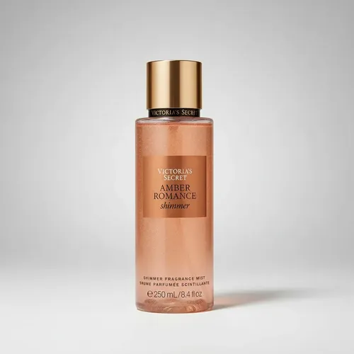 Set Victoria’s Secret Crema Y Body Loción Mujer Amber Romance Shimmer 250 Ml