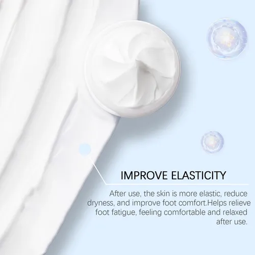 Crema Reparadora Hidratante Para Pies Que Alivia La Piel Sec Multicolor