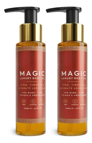 Aceite Corporal Mágico, Rellena, Tensa, Reafirma E Hidrata*2
