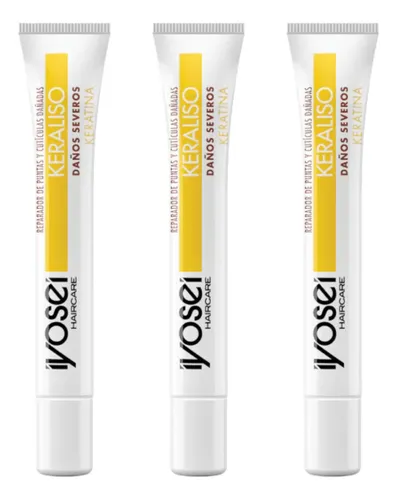 Promo Kit X 3 Reparador De Puntas De Keratina X 15ml Iyosei