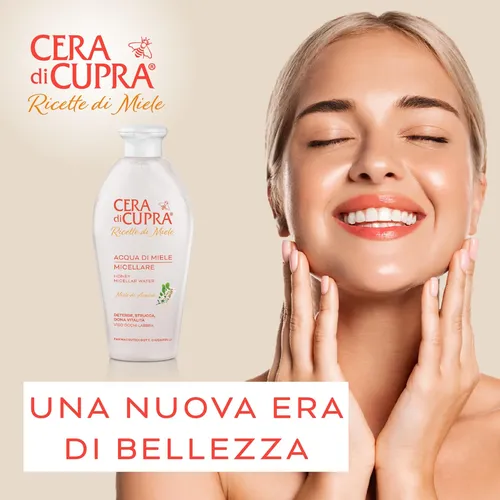 Agua Micelar Limpiadora Suave De Cera Di Cupra, 200 Ml