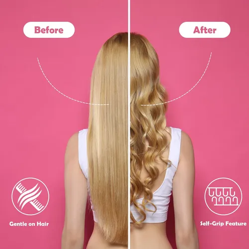 C* Vivantia Paquete De 15 Rulos For El Cabello Con Agarre