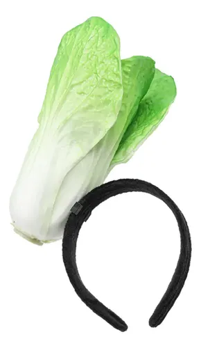Divertido Accesorio Para El Pelo Con Diadema Vegetal &qa