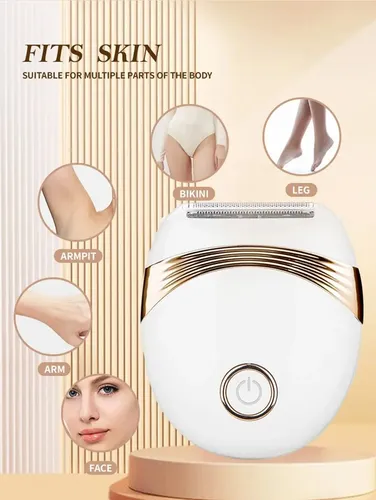 Depiladora Electrica Rasuradora Electrica Mujer Depiladores Blanco