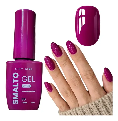 Esmalte Semipermanente Uv City Girl Smalto 15ml
