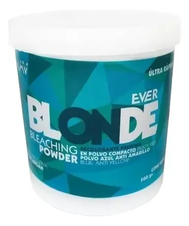Polvo Decolorante Premium Azul Ever Blonde 500g Mav