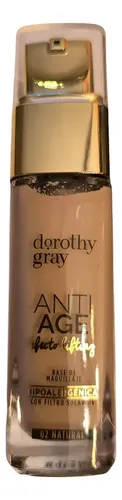 Base de Maquillaje Anti Age Dorothy Gray Efecto Lifting Hipoalergénica Tono Natural