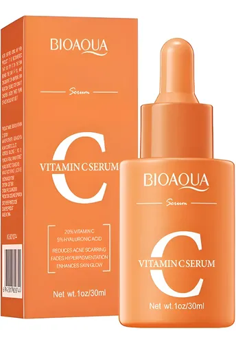 Serum Facial Vitamina C Antioxidante Brillo Antiacne Bioaqua