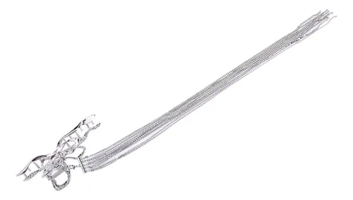 Pinza Larga Con Borla Y Pinza Para El Pelo Con Diamantes De