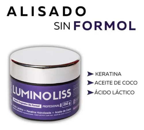 Tratamiento Capilar Luminoliss Alisado Progresivounidad 250g