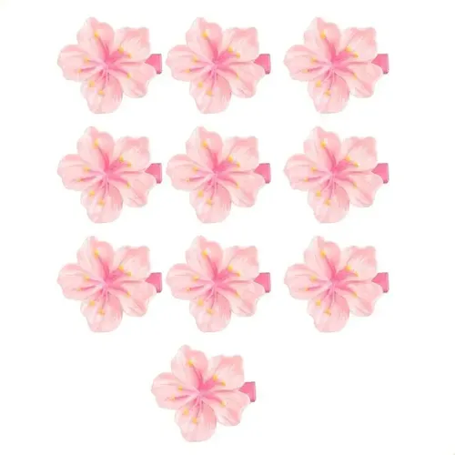 Rx //cherry Blossom Shaped Hair Clips For Women//