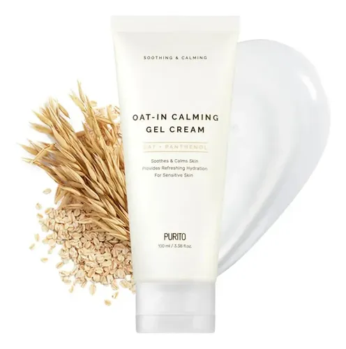 Crema En Gel Calmante Avena, 100 Ml, Crema Hidratante Facial